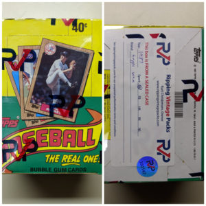 1987 topps fasc wax box