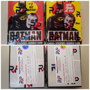 1989 batman combo RVP FASC boxes