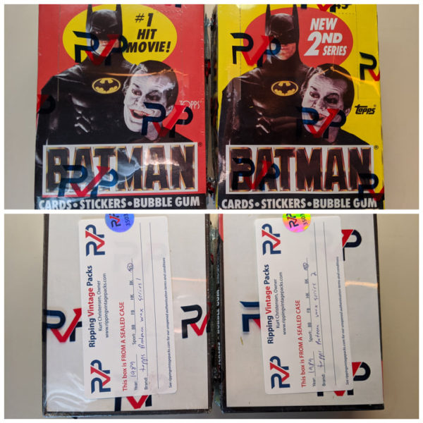 1989 batman combo RVP FASC boxes