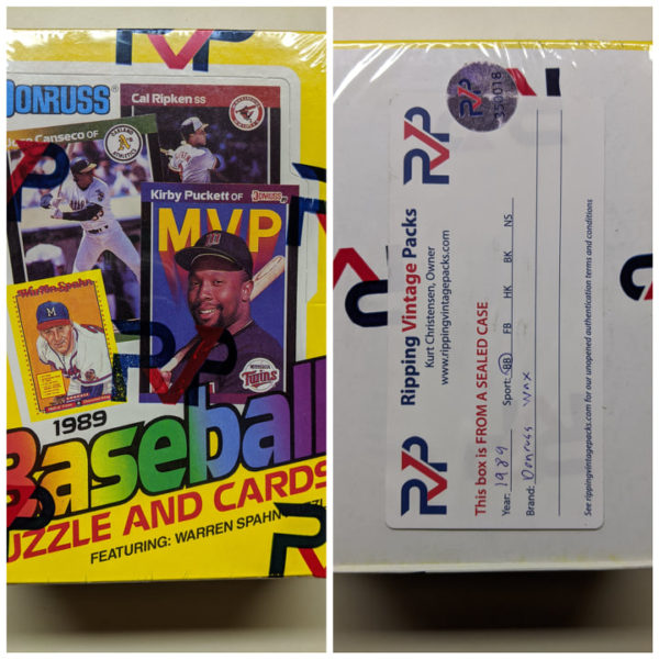 1989 donruss fasc box