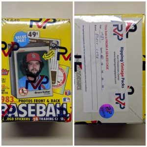 1986 Donruss Baseball RVP Authentic Unopened Wrapped Wax Box - Ripping  Vintage Packs