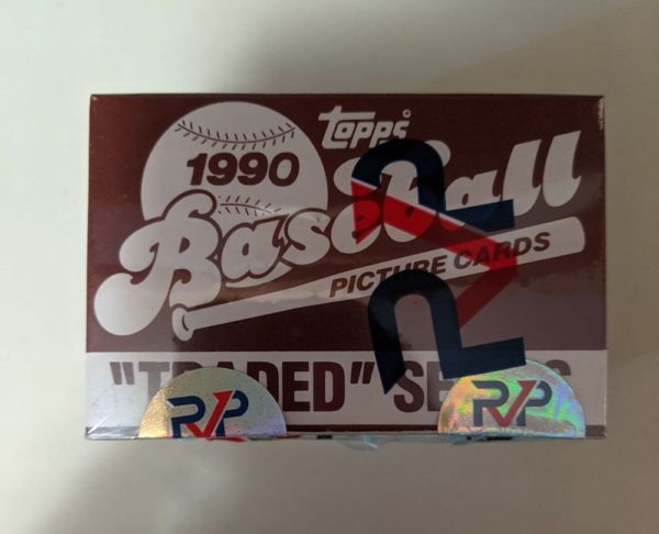 1990 RVP FASC Topps Traded factory set