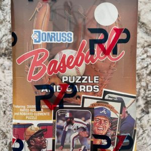 1987 Donruss RVP authentic unopened wax box