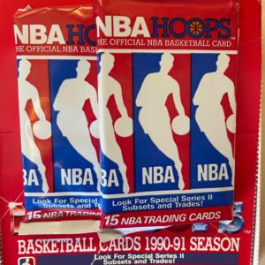 1990 nba hoops group of 2 packs