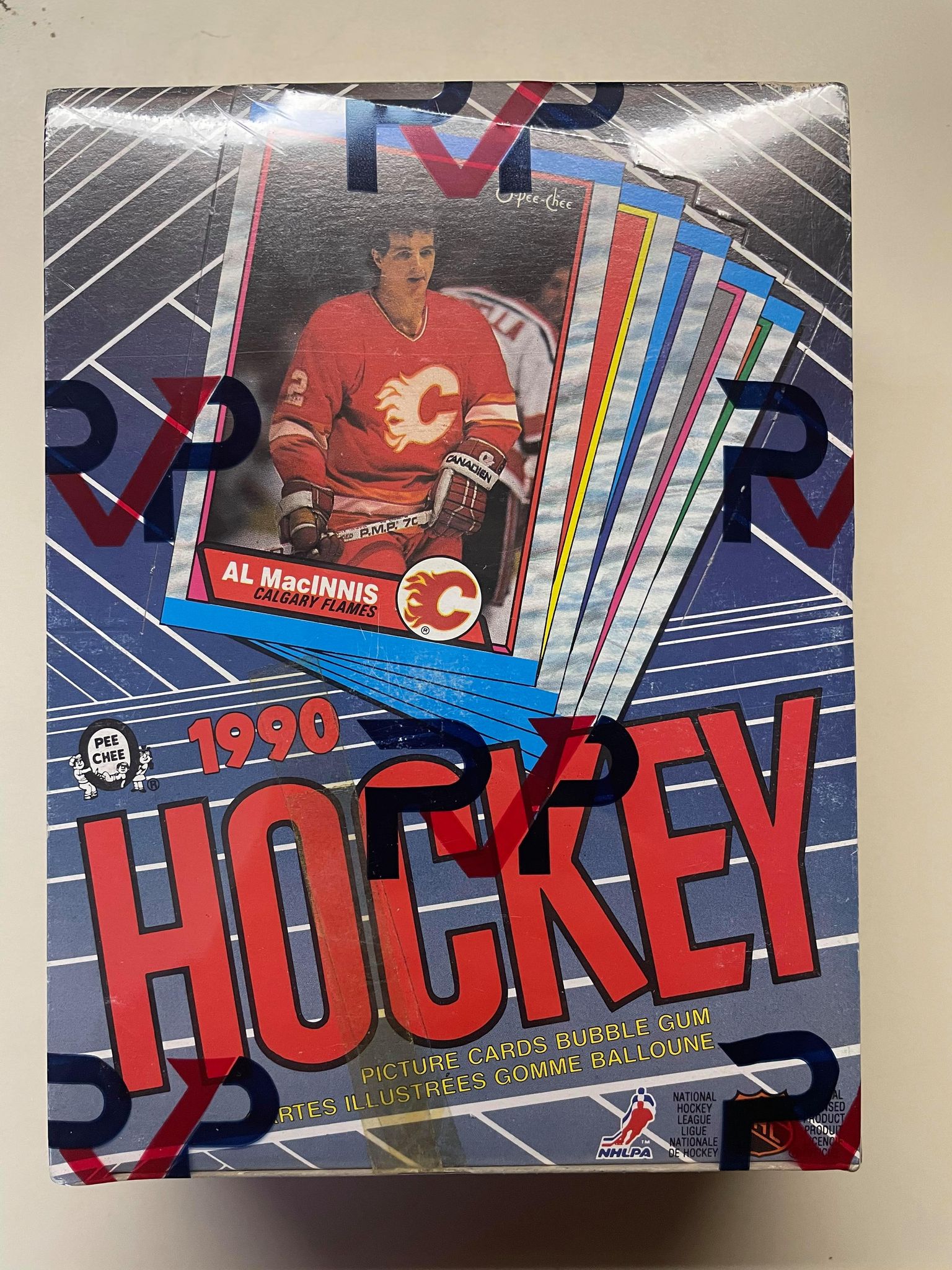 1989 OPC Hockey RVP Authentic Wrapped Wax Box - Ripping Vintage Packs