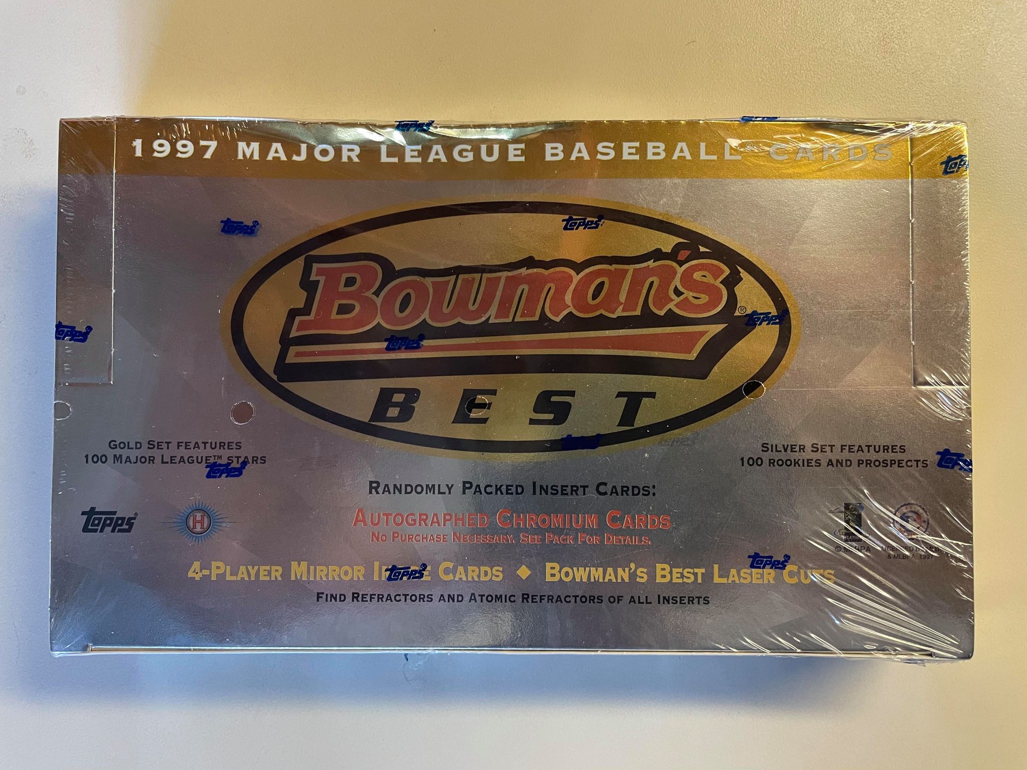 1997 Bowmans Best Baseball Group of 3 packs. Ripping Vintage Packs