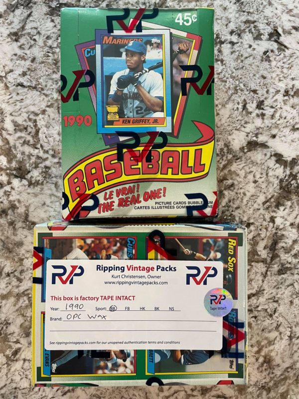 1990 opc tape intact box