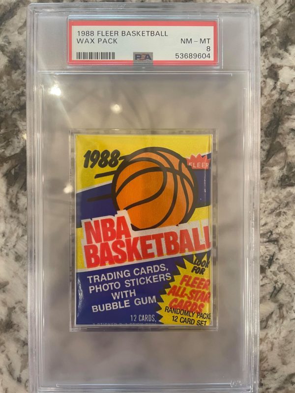 1988 fleer basketball psa pack