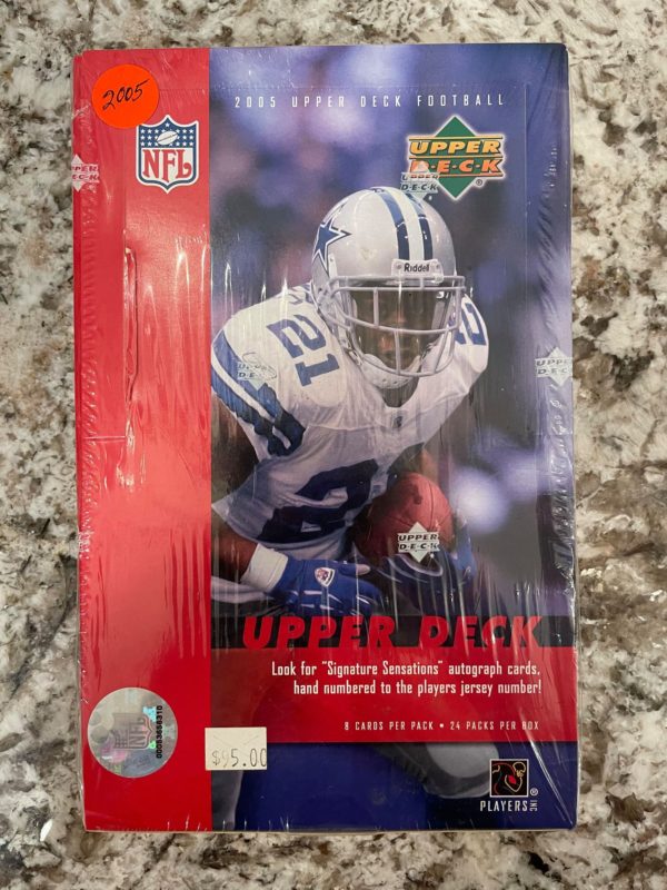 05 upper deck football pack