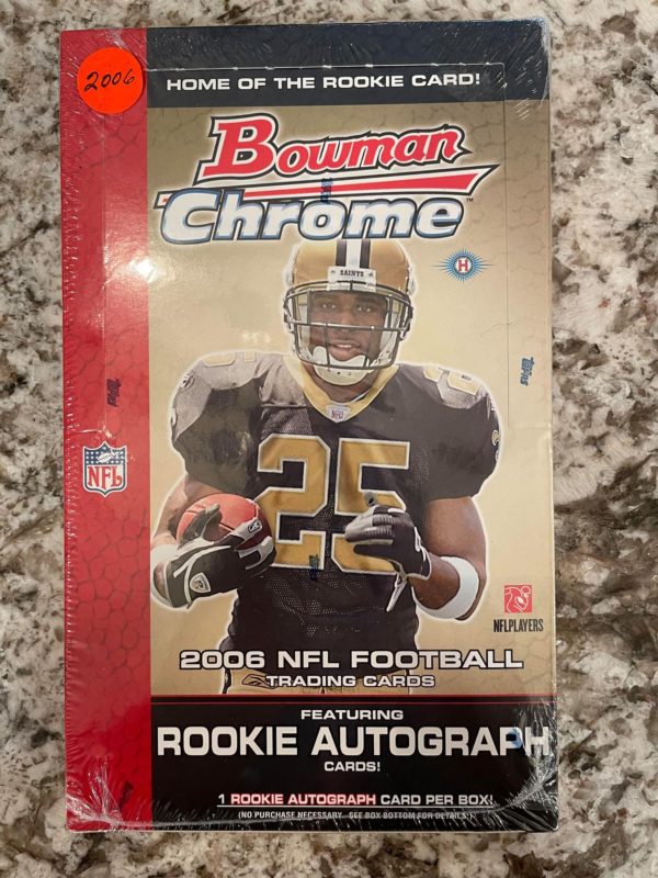 06 bowman chrome football pack