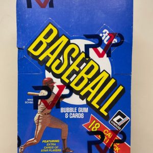 1981 donruss baseball rvp box
