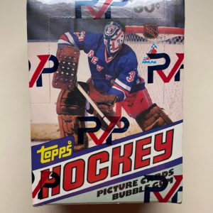 1981 topps hockey rvp box