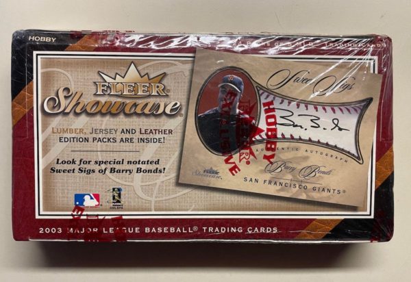 2003 fleer showcase box break