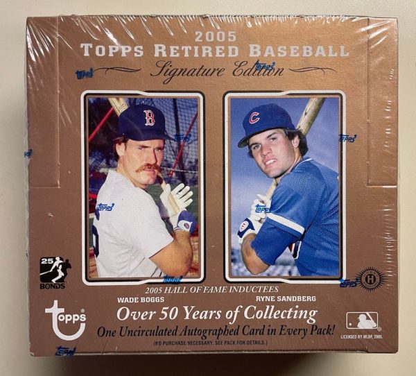 2005 topps retired box break