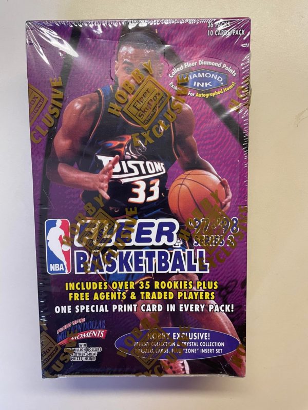 1997 Fleer Basketball Series 2 Group of 2 packs