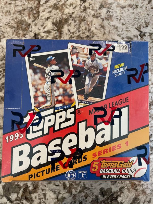 1993 topps series 1 jumbo pack