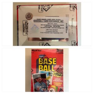 1984 fleer bbce fasc box