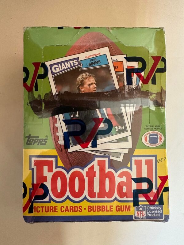 1987 rvp football box