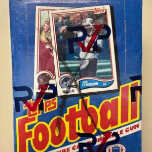 1982 rvp football wax box