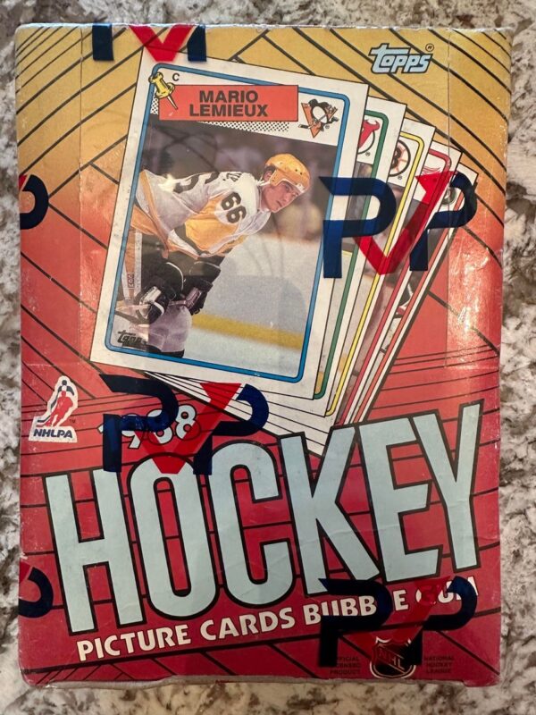 1988 topps rvp hockey box Large