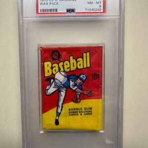 1975 OPC Baseball PSA 8 Wax pack