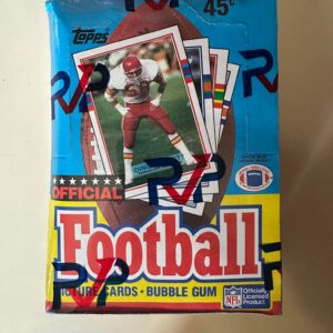 1989 topps football box