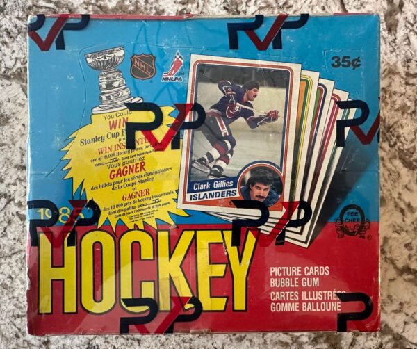 1984 opc hockey box