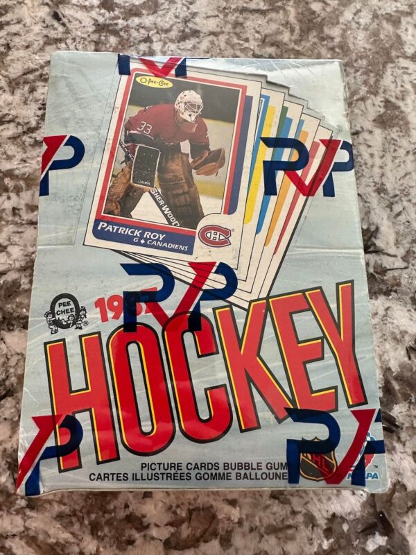 1986 opc hockey box