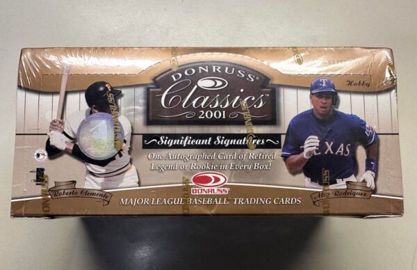 2001 donruss classics box