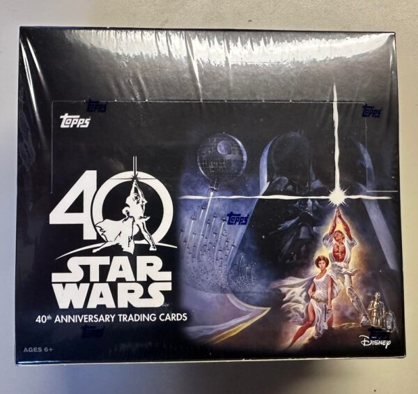 2017 Topps Star Wars 40th Anniversy Retail Group of 2 Packs - Ripping ...