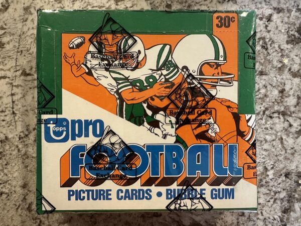 1978 Topps Football BBCE Wrapped Cello Box