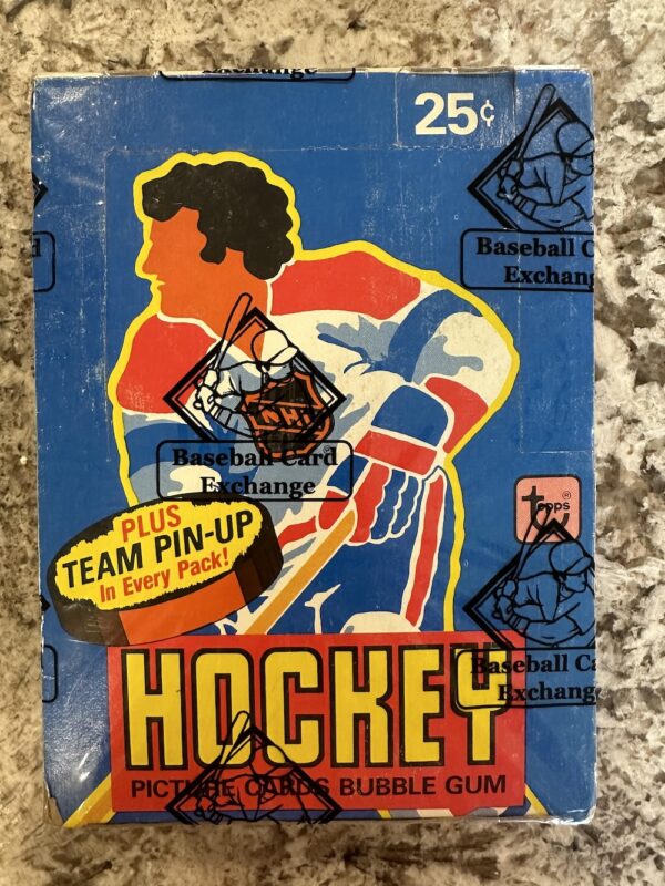 1980 Topps Hockey BBCE Wrapped Wax Box