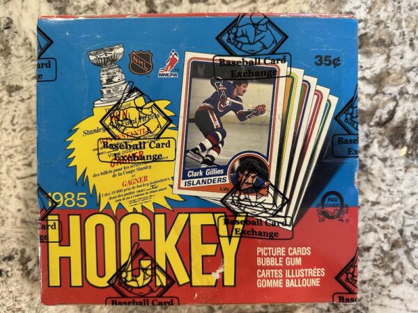1984 OPC Hockey BBCE Wrapped Wax Box