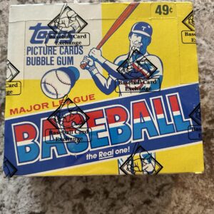 1983 Topps Baseball BBCE Wrapped Cello Box