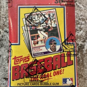 1983 Topps Baseball BBCE Wrapped Wax Box