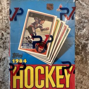 1984 Topps Hockey RVP Authentic Unopened Wrapped Wax Box