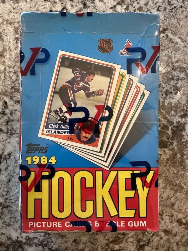 1984 Topps Hockey RVP Authentic Unopened Wrapped Wax Box