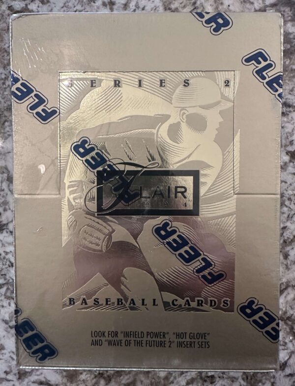 1994 Flair Baseball Series 2 Box