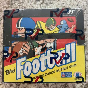 1987 Topps Football RVP Authentic Wrapped Cello Box