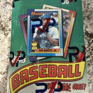 1990 Topps Baseball RVP Authentic Wrapped Wax Box