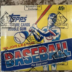 1984 Topps Baseball BBCE Cello Box