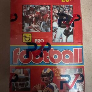 1979 Topps Football RVP Authentic Unopened Wrapped Wax Box