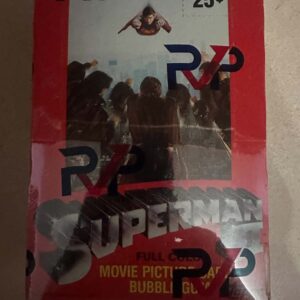 1981 Topps Superman 2 RVP Authentic Wrapped Wax Box