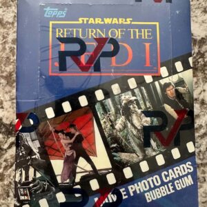 1983 Topps Return of the Jedi Series 1 RVP Authentic Wrapped Wax Box