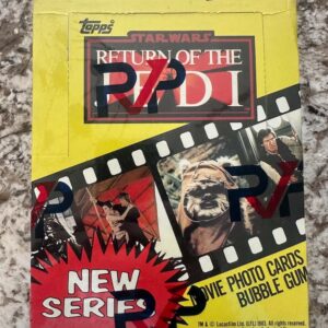 1983 Topps Return of the Jedi Series 2 RVP Authentic Wrapped Wax Box
