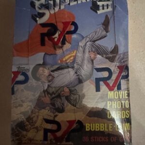 1983 Topps Superman 3 RVP Authentic Wrapped Box