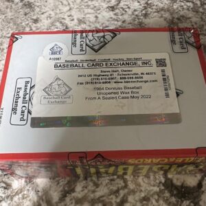 1984 Donruss Baseball BBCE FASC Wax Box