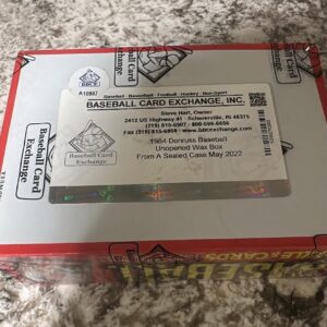 1986 Donruss Baseball BBCE FASC Wax Box