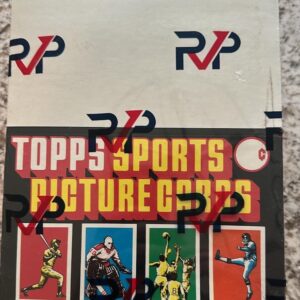 1986 Topps Football RVP Authentic Wrapped Rack Box