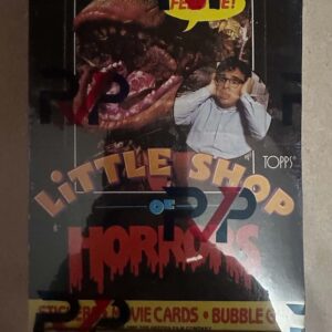1986 Topps Little Shop of Horrors RVP Authentic Wrapped Wax Box
